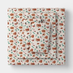 Christmas Cotton Sateen Sheet Set - Wondershop™ - 1 of 4