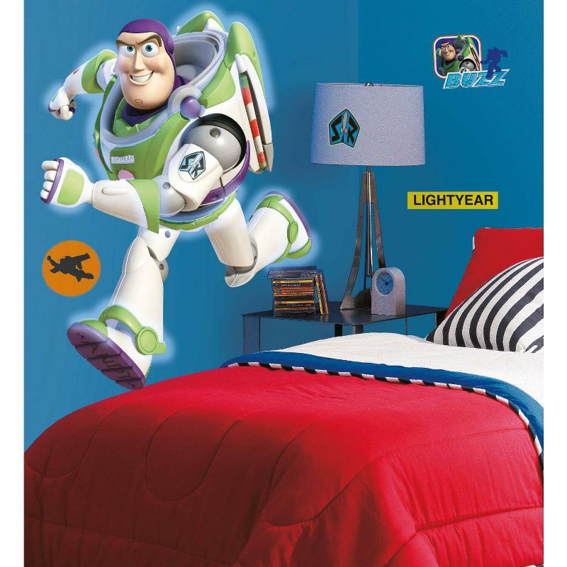 Toy Story Buzz Giant Peel and Stick Kids&#39; Wall Decal, 4 of 6