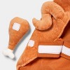Halloween Full Body Turkey Dog and Cat Costume with Turkey Leg Toy - Boots & Barkley™ - 4 of 4