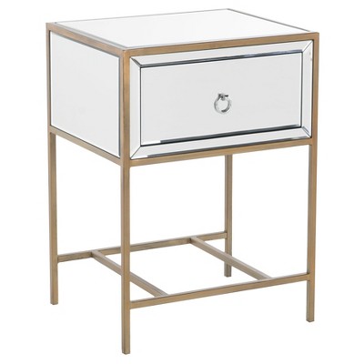 mirrored end table target