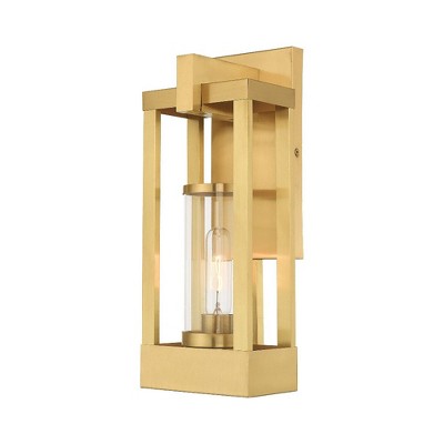 Livex Lighting Delancey 1 - Light Wall Light in  Satin Brass