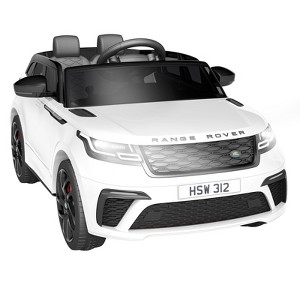 Coucheta 12V Licensed Land Rover Kids Ride-On Car w/ Parent Remote Control for Ages 4-8 - Features MP3 Player, Rocking Mode & Pull-Start - 1 of 4