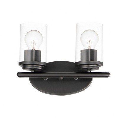 Maxim Lighting Corona 2 - Light Vanity in  Black