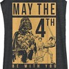 Women's Star Wars May the Fourth Two Tone Box Racerback Tank Top - image 2 of 4