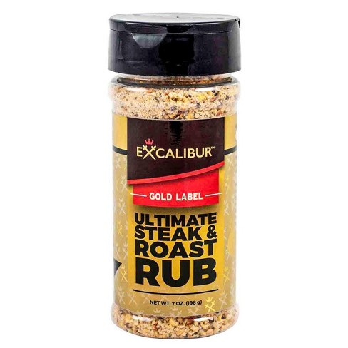 Excalibur Seasoning Ultimate Steak and Roast Rub Seasoning - 7oz Shaker Bottle - image 1 of 1