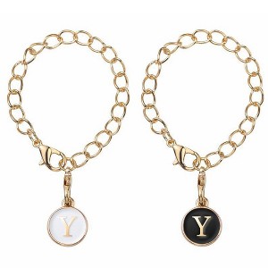 Swtroom Letter Charm Accessories Name ID Charms for Cup Handle 2Pcs - 1 of 4