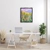 Stupell Industries Abstract Cactus Plants Desert Dunes Floating Frame Canvas Art, Black, 25" x 31" - 3 of 4