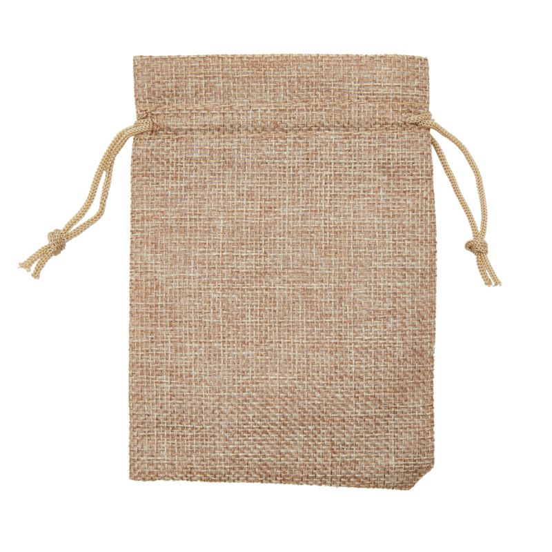 Juvale 100 Pack Burlap Drawstring Bags Jewelry Pouches for Rustic Wedding & Birthday Party Favors, 3.7 x 5.5 in, 4 of 8