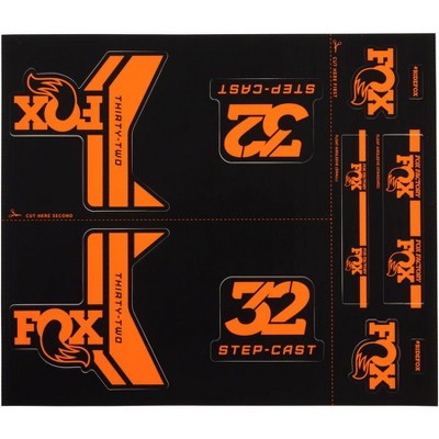 FOX Step Cast Decal Kit Sticker/Decal