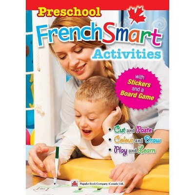 Preschool Frenchsmart Activities - Learning Workbook Activity Book for Preschool Grade Students - French Language Educational Workbook for