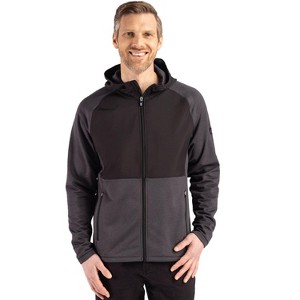 Cutter & Buck Peshastin Fleece Recycled Mens Hybrid Jacket - 1 of 2