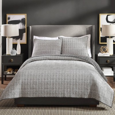 Ayesha Curry Full/Queen Quilt Graphite Gray