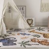 Rug Branch Kids Soft Steps Playtime Cartoon Animals Educational Learning Indoor Soft Area Rug - 2 of 4
