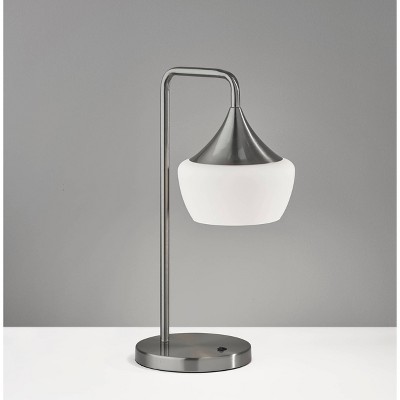 Eliza Table Lamp Silver - Adesso