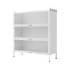 DOMETOUR 3 Tier Pantry Storage Cabinet Baker Racks Kitchen Pantry Storage Cabinet for Kitchen - 4 of 4