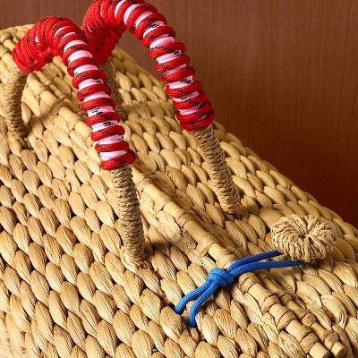 Сумки Rosie Assoulin x Target Woven Weekender Tote Handbag - Rosie Assoulin x Target Natural — фото 4