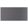 vidaXL Sleek High Gloss Gray Bookshelf Boards, 15.7"x7.9"x0.6", Engineered Wood, Set of 4 - 4 of 4
