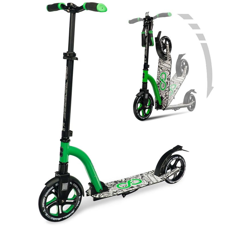 Crazy Skates Nyc Foldable Kick Scooter - Great Scooters For Teens And Adults, 1 of 7