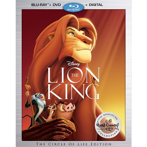 The Lion King The Walt Disney Signature Collection blu ray Dvd