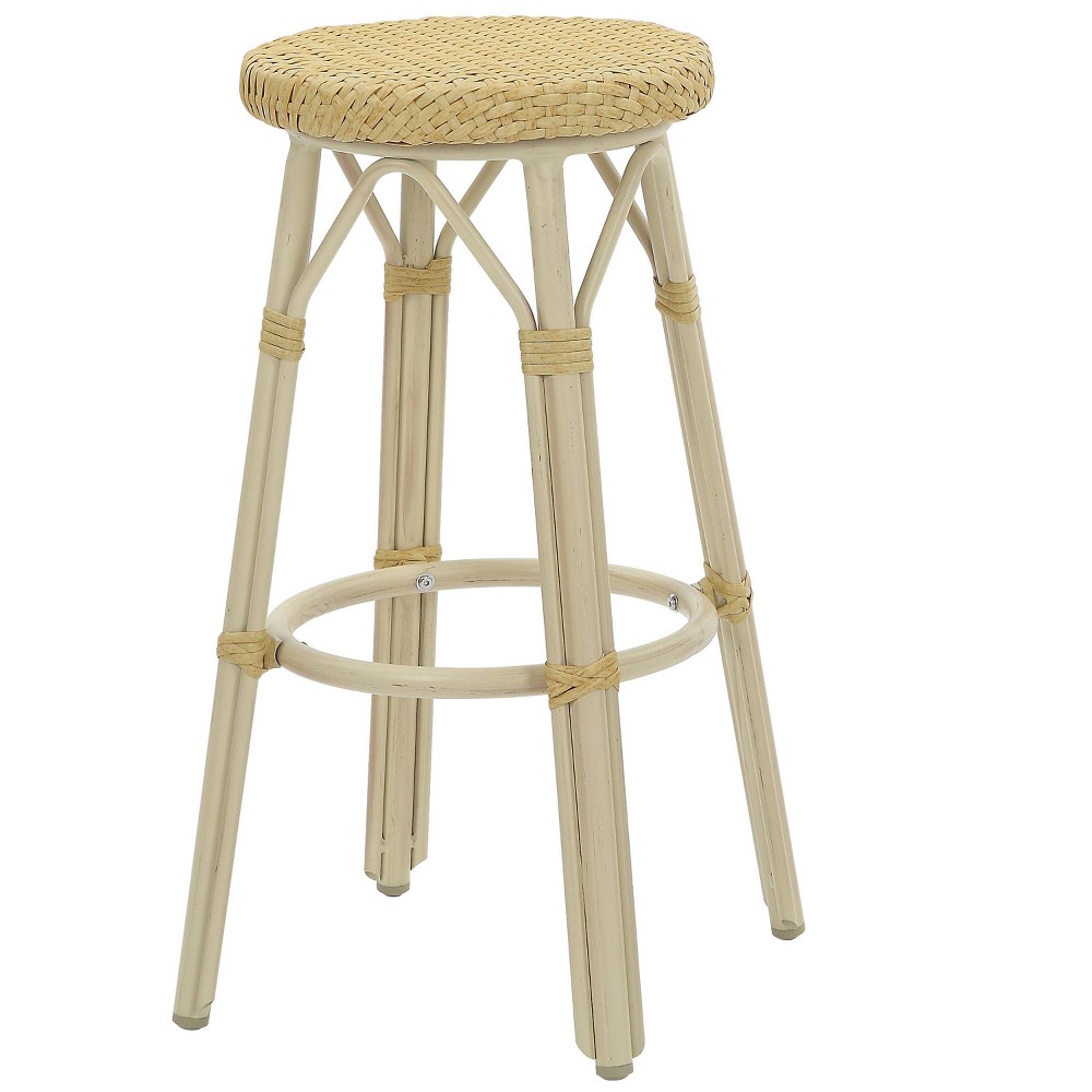 Photos - Chair Shea 2pk 30" Bar Height Stools - Natural - miBasics