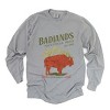 Badlands National Park Est. 1978 - Womens Garment Dyed Long Sleeve - 2 of 2