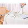 Unique Bargains Rustic Cotton Linen Waterproof Dinner Party Christmas Table Cover 1 Pc - 2 of 4