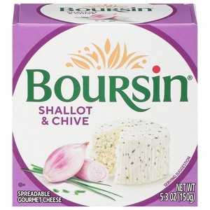 Boursin Shallot & Chive Cheese - 5.2oz - 1 of 4