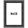 PosterPalooza | Photo Size Refined Black Picture Frame - UV Acrylic, Foam Board Backing, Hanging Hardware - 2 of 4