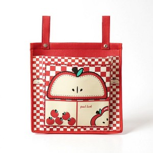 Anna-Kaci Hanging Storage Bag with Playful House Print and Snap-On Straps 15.5x12in - 1 of 3