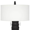 Pacific Coast Lighting Matinee 31" Modern Black Column Table Lamp - 4 of 4