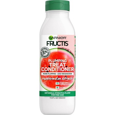 Garnier Fructis Plumping Treat Conditioner Watermelon for Fine Hair - 11.8 fl oz