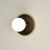 Maxim Lighting Hollywood 1 - Light Wall Light in  Black/Natural Aged Brass - 3 of 4