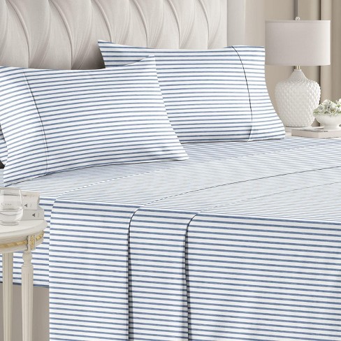 Solid 4 Piece Bed Sheet Set - Ultra Soft and Breathable Sheets - CGK Linens - image 1 of 4