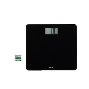 American Weigh Scales Talking High Precision Digital Large LCD Display Bathroom Body Weight Scale 330LB Capacity - 1 of 4
