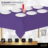 Plastic Tablecloth Disposable, Tablecloths for Rectangle Tables 54 inch. x 108 inch. Fits Tables Up to 8 Feet, Table Cloth for Party - SparkSettings - 4 of 4