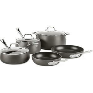 All-Clad HA1 Hard Anodized Nonstick Pots and Pans Set - 1 of 4