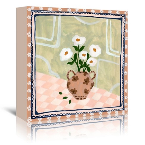 Tea Cups Wall Art | Vertical Wall Hanging