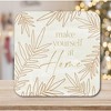 Courtside Market Elaine Swann Amber Hearth Collection ~ Brown Sugar Vanilla 20 oz Soy Wax Candle with Decorative Art Lid - 3 of 3