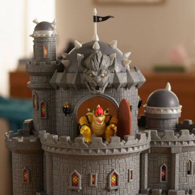 Детские фигурки Nintendo The Super Mario Galaxy Movie – Deluxe Bowser Castle Playset with 1.5” Bowser Figure, Piano, Bonsai Tree, Heat-Activated paintings and more — фото 4