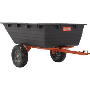 Agri-Fab 1,000 Lb. Poly Swivel Steel Tow-Behind Dump Cart - 1 of 1