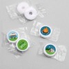 Big Dot of Happiness Happy Camper - Camping Baby Shower or Birthday Party Round Candy Sticker Favors - Labels Fits Chocolate Candy (1 sheet of 108) - 3 of 4
