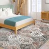 Area Rug, Rugs for Living Room, Washable Rug, Vintage Rugs for Entryway, Traditional Floor Cover, Thin Carpet, Kitchen Distressed Non Slip Mat - 3 of 4