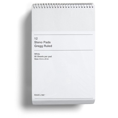 Staples Notepads White 80 Sheets/Pad 12 Pads/Pack BL57659