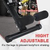 FDW Weight Bench with Adjustable Incline Decline and Padded Seat, Black - 3 of 4