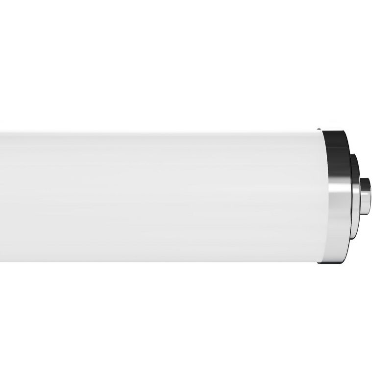 24" 2-Light Holly Grove Cased White Glass Bathroom Vanity Wall Light - Hunter Fan, 5 of 7