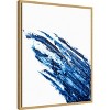 Amanti Art Indigo Arch II by Michael Willett Framed Canvas Wall Art - 3 of 4