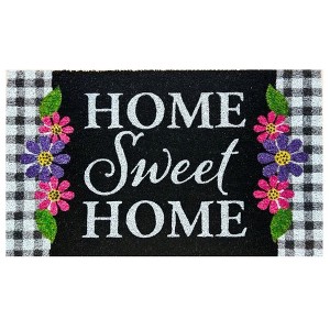Briarwood Lane Spring Coir Doormat 30x18 Home Sweet Home Flowers For Spring Coir Doormat - 1 of 3