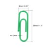 Unique Bargains Small Metal Prevent Tearing Pages Home Office Paper Clip 400 Pcs - 2 of 4