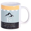 Dicksons MUG-1198 Fe Grano De Mostaza Puede Mover Montanas Blue and Yellow 11 Ounces Ceramic Tea Coffee Cup Mug - 2 of 2