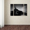 Trademark Fine Art -Moises Levy 'Eiffel I' Multi Panel Art Set Small - 3 of 3